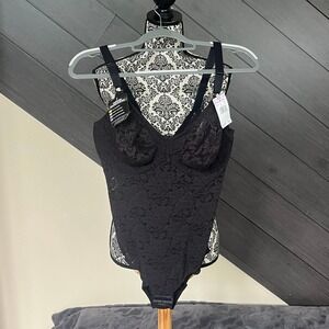 BALI‎ Lace Shaping Bodysuit 40D NWT